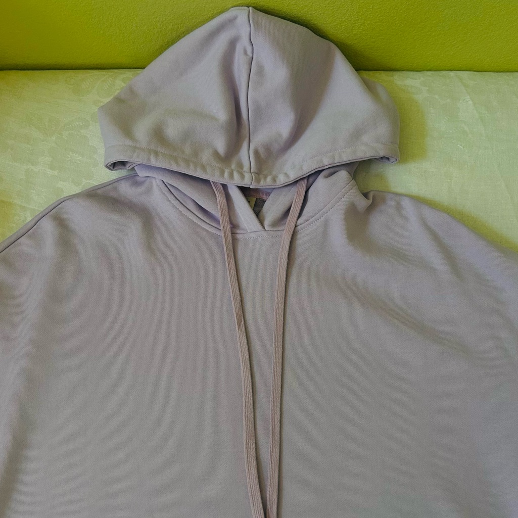 Nwot Nap Loungewear Pullover Sweatshirt Hoodie Dress Purple Lilac Xs — image 6 of 8